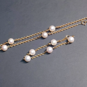 K18 真珠ネックレス