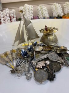 純銀製品のいろいろ