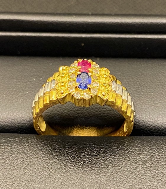 Pt850/K18リング 6.7g