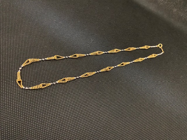 K18Pt850 ネックレス 12.3g