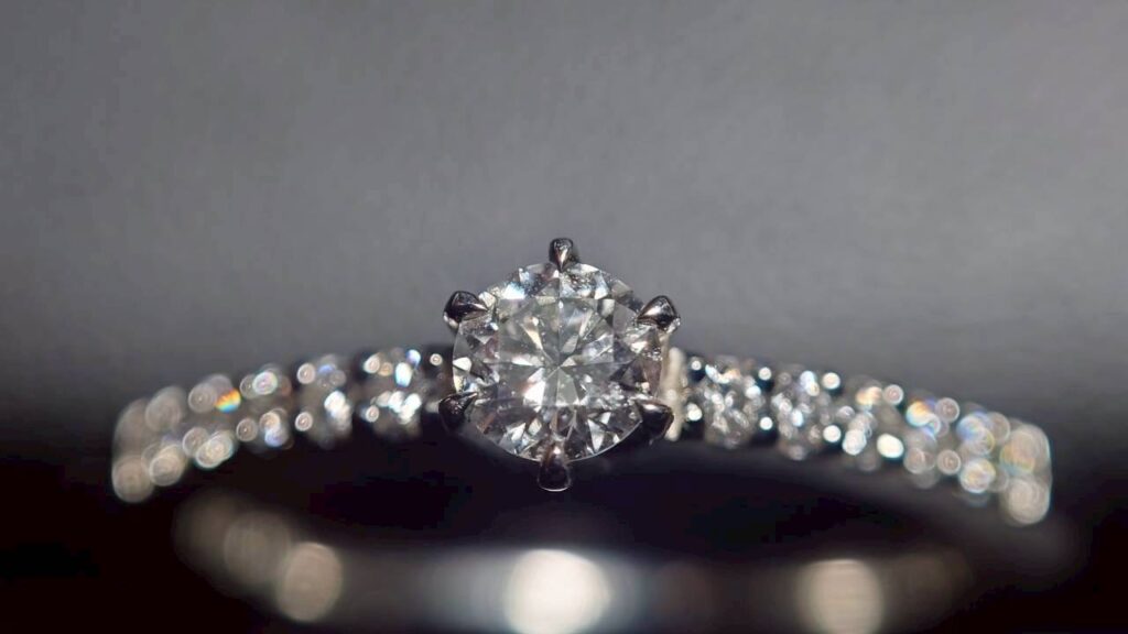 pt950 プラチナ・最高デザインダイヤモンドのリング