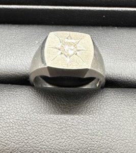 Pt850　プラチナリング　16.5ｇ