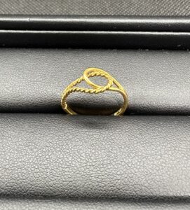 K18　リング　1.8ｇ　　　　　　　　　　　　　