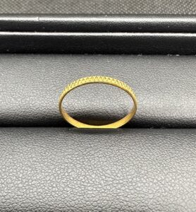 K18　リング　0.7ｇ　　　　　　　　　　　　　　　　　　　　　