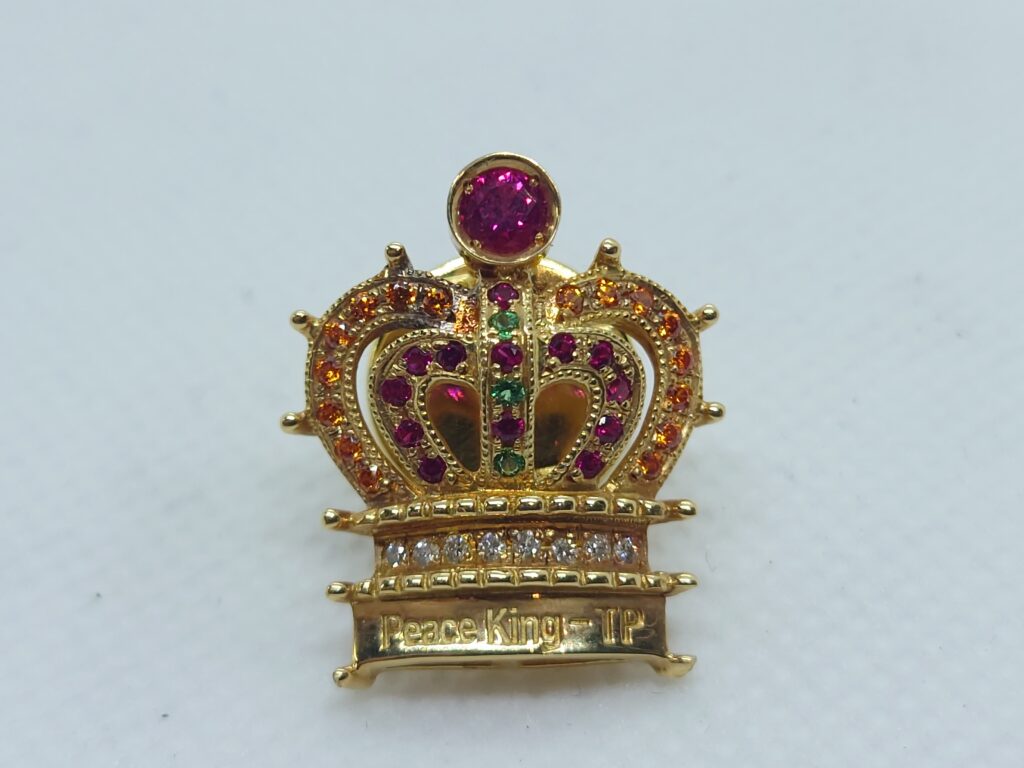 Ｋ18　ピンブローチ　4.1ｇ