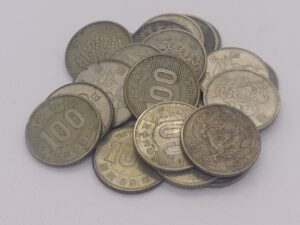 東京オリンピック/稲穂/鳳凰　100円銀貨