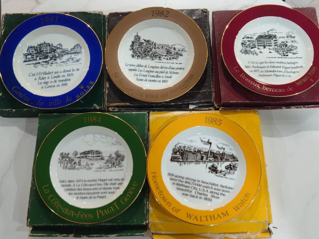 栄光時計 イヤープレート 5枚セット