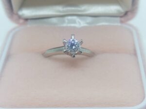 Pt900 D0.51ct リング 5.4g