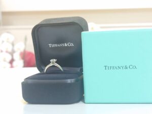 TIFFANY＆Co. Pt950 D0.68ct リング 5.3g
