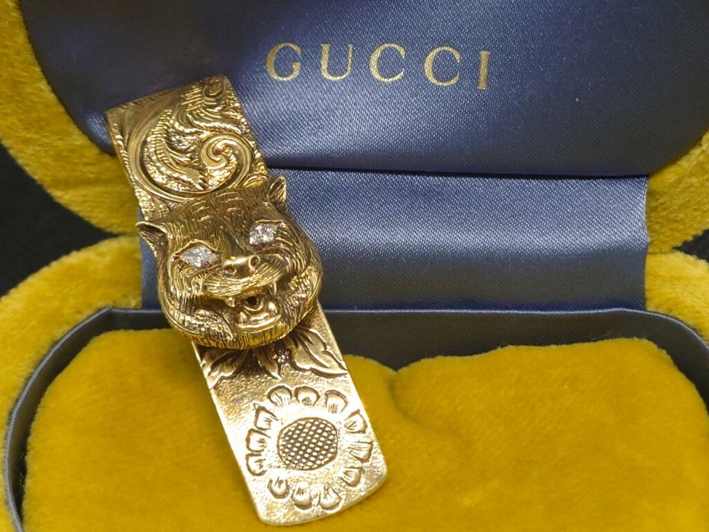 GUCCI 750刻印 マネークリップ