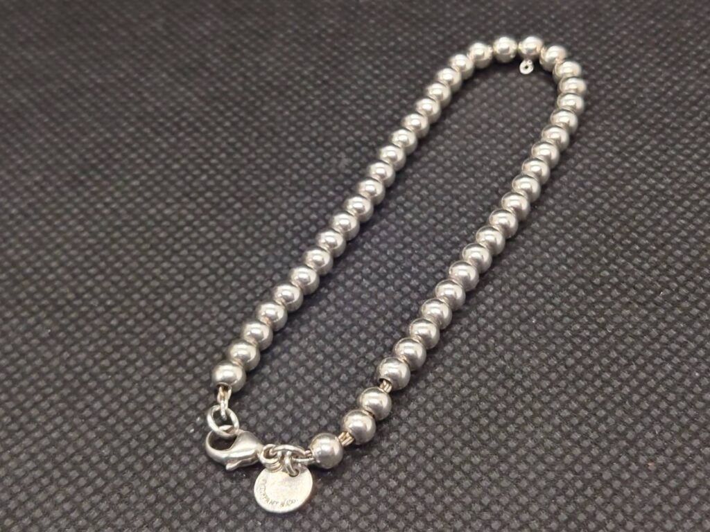 TIFFANY＆Co. SV925 ボールチェーンブレスレット