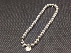TIFFANY＆Co. SV925 ボールチェーンブレスレット