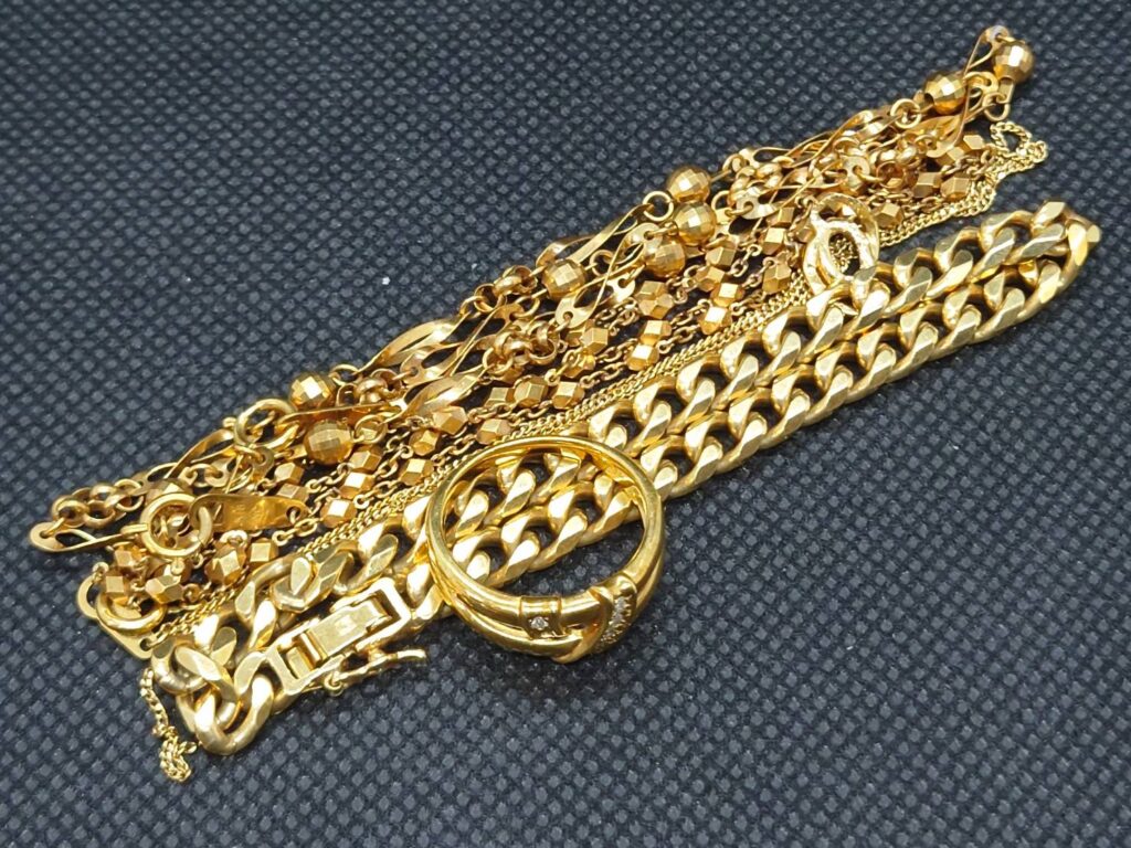 K18 リング・ネックレス 40.1g