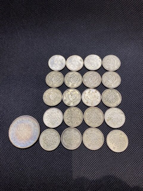 東京オリンピック1000円 100円銀貨 20,000円