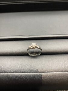 Pt900 D0.555ct リング 4.5g