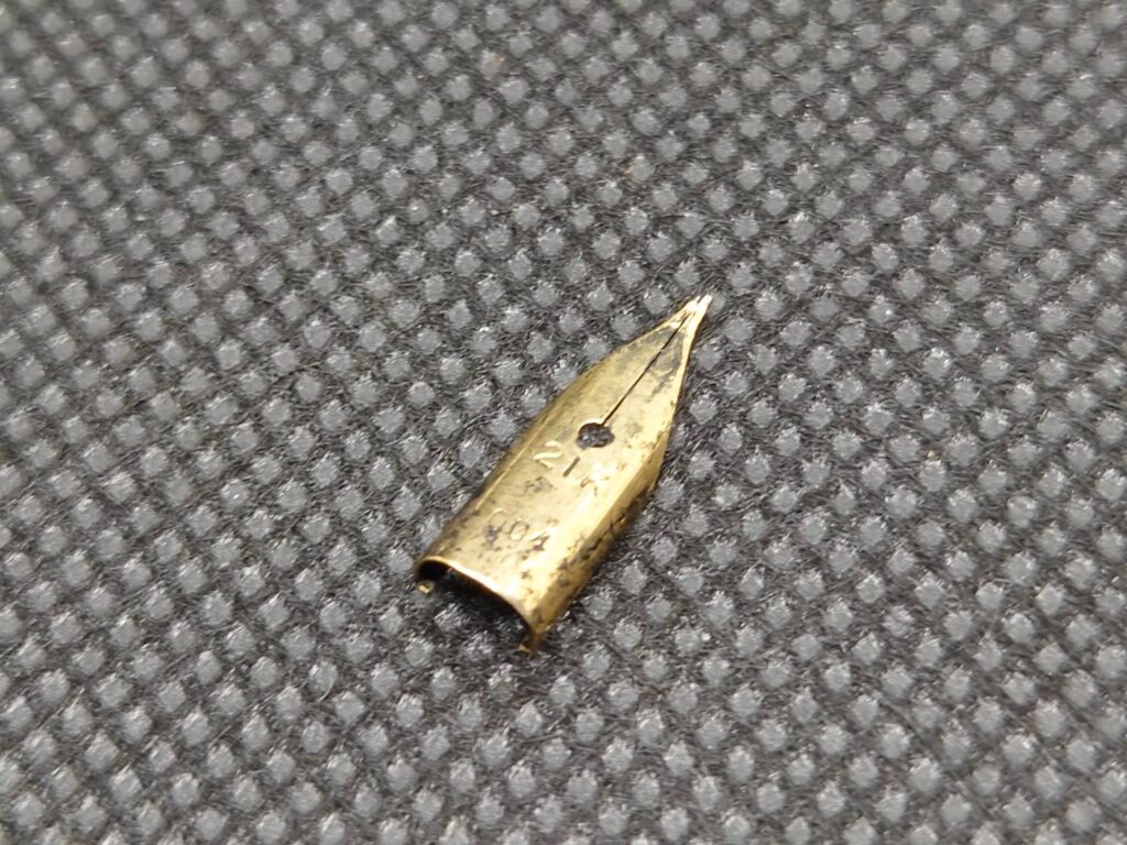 21K 万年筆ペン先 0.2g