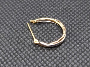 Pt900/K18 ピアス 0.5g