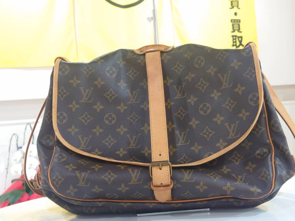 LV モノグラム ソミュール35 ショルダーバッグ