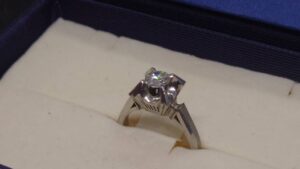 Pt900 D0.36ct リング 6.5g