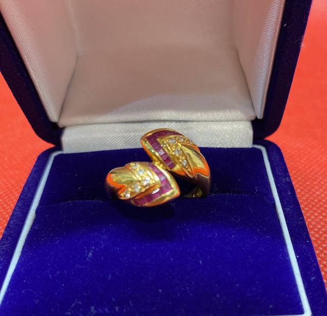 K18 R0.7ct MD0.11ct 6g