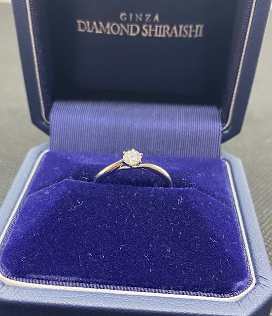 Pt950 D0.258CT リング