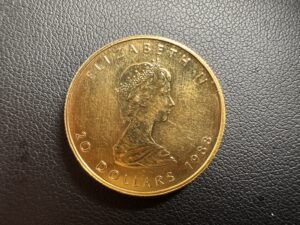 20ドル金貨　カナダ　15.5ｇ