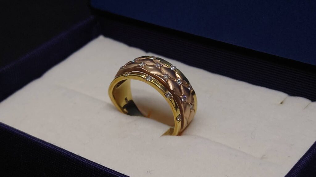 K18 MD0.2ct リング 5.8g