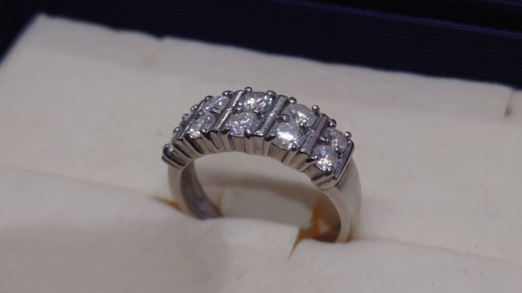 Pt900 MD付リング 5.2g