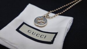 GUCCI インターロッキング ボールチェーン ネックレス