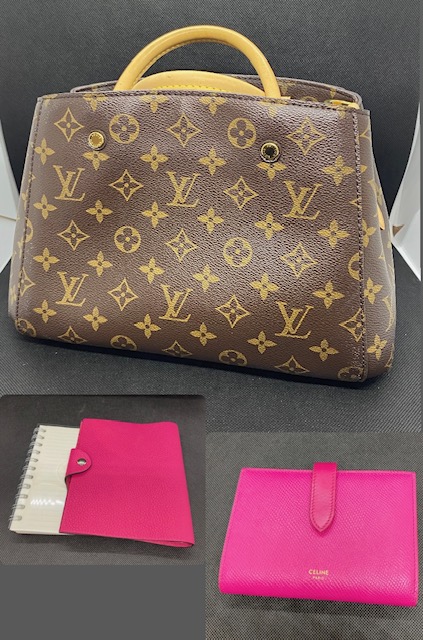 [借入可能金額　200,000円]　LV モンテーニュ・セリーヌ財布・エルメス 手帳