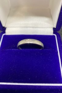 Pt900 MD0.03ct リング