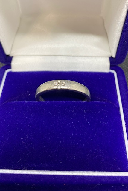 Pt900 MD0.03ct リング