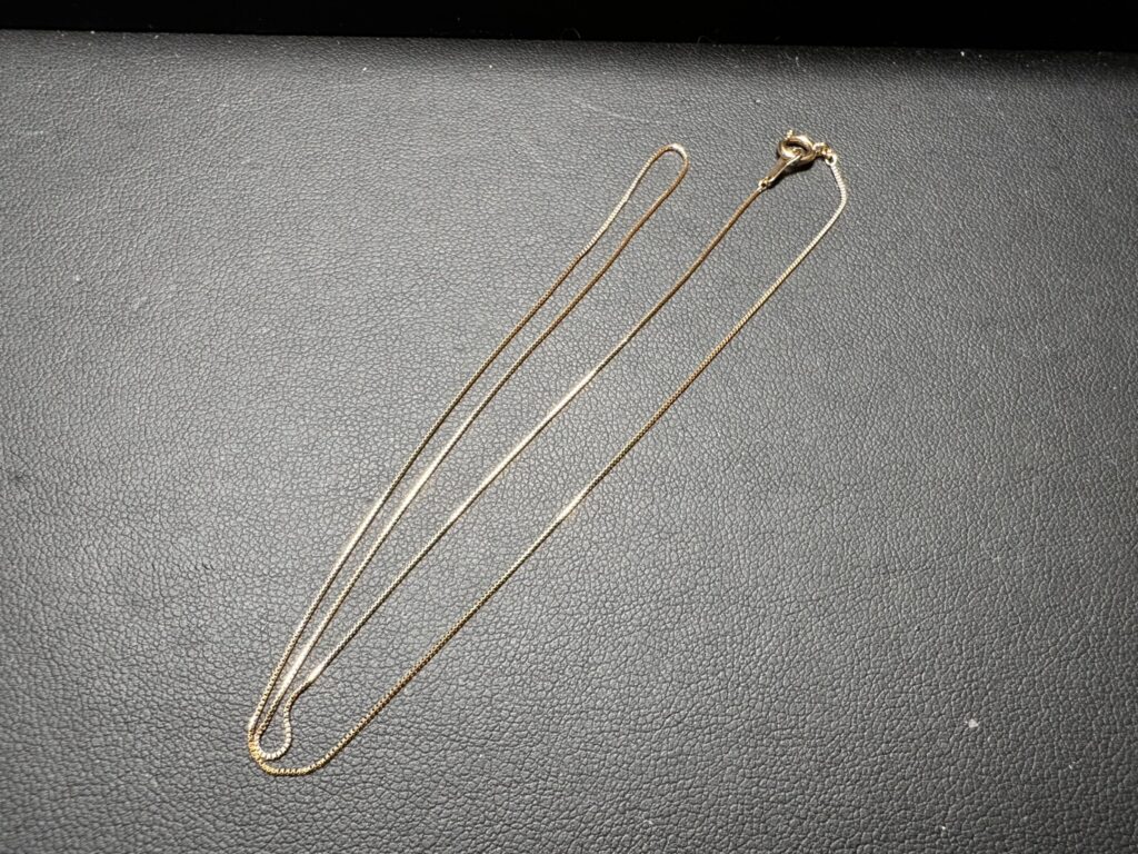 K18　ネックレス　0.8ｇ