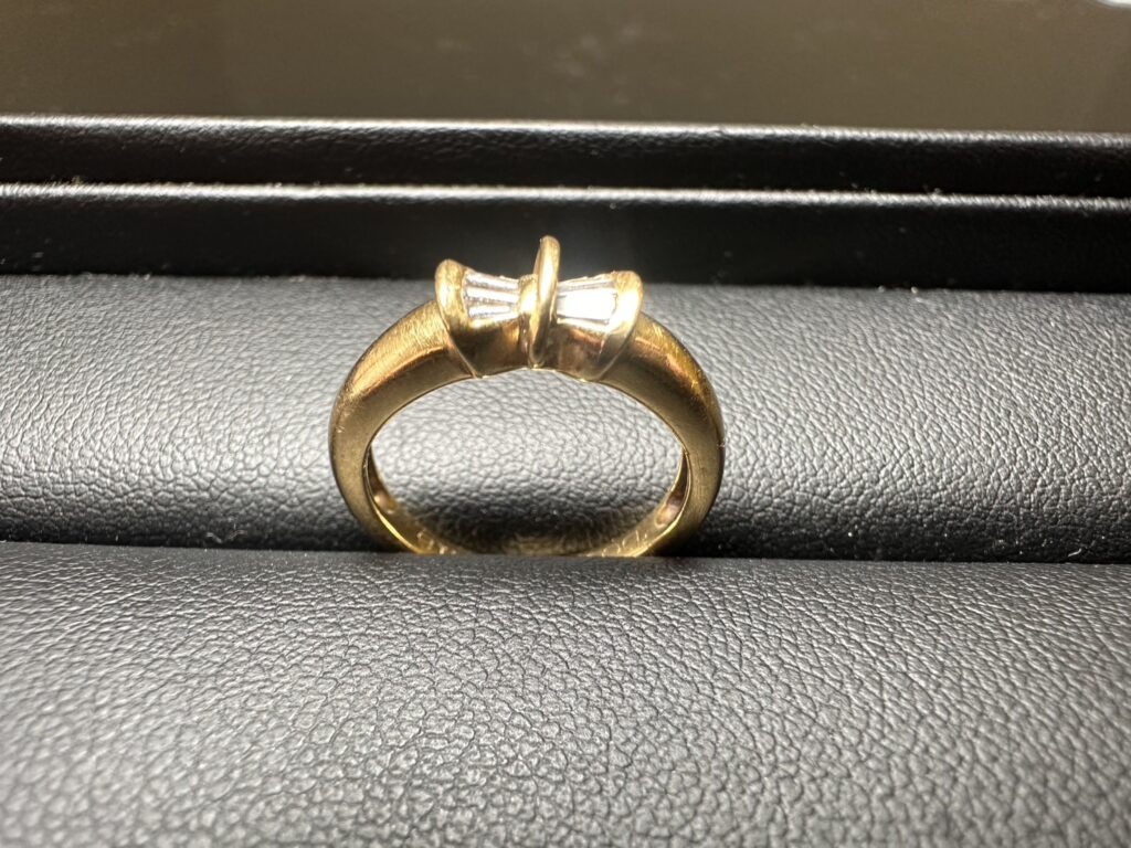 K18　MD0.37ct　リング　3.46ｇ