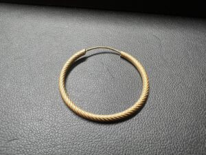 18KT　イヤリング　0.7ｇ