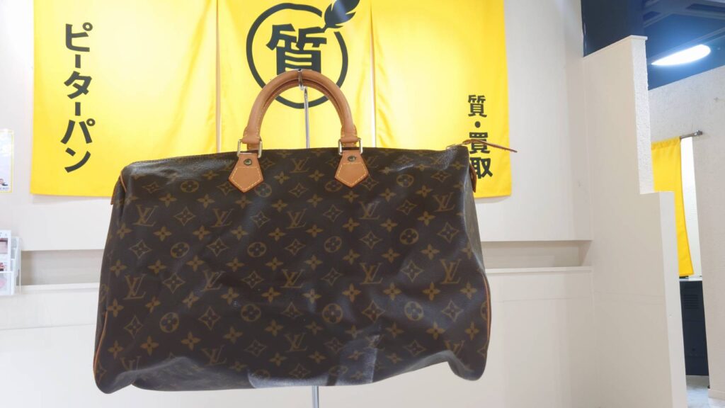 1992年製 LOUIS VUITTON モノグラム スピーディ 40 LV モノグラム スピーディ40 - 質・買取 ピーターパン｜松山の高価買取