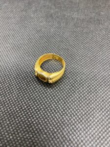 Pt900/K18　リング　4.4ｇ