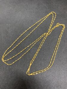 K18　ネックレス　21.7g