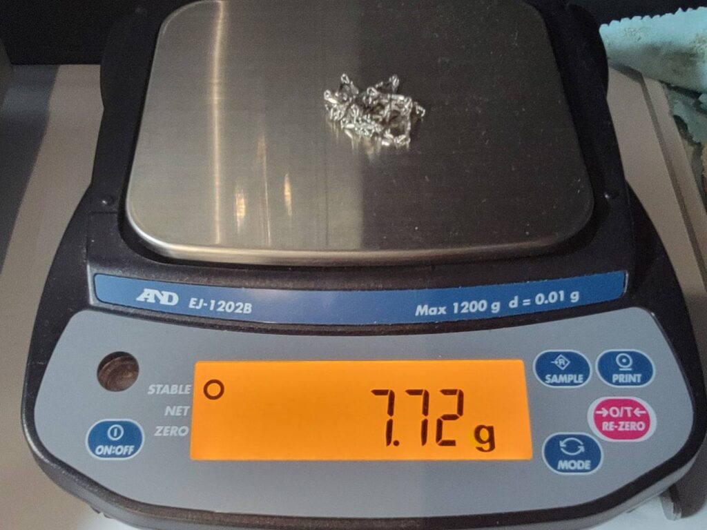 Pt850 ネックレス 7.7g
