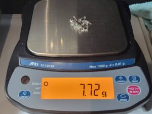 Pt850 ネックレス 7.7g