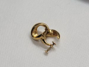 K18 イヤリング 2.4g