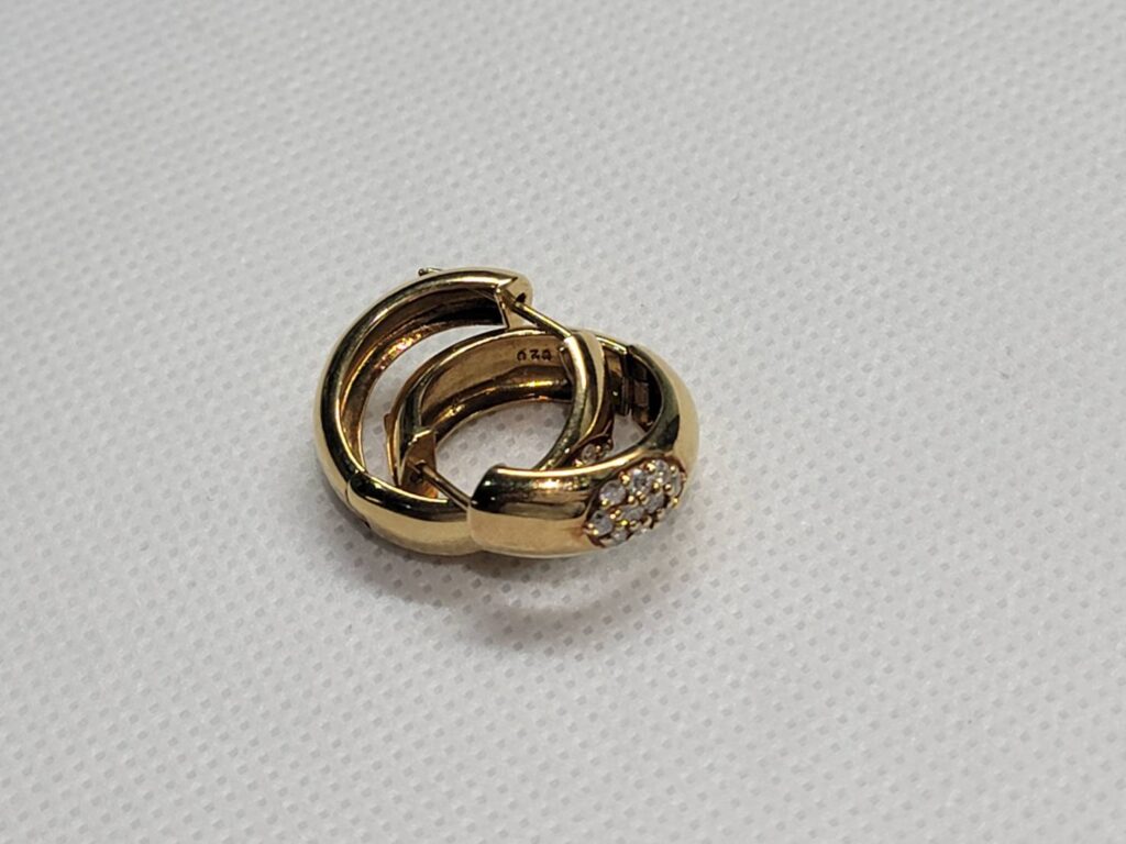 K18 ピアス 7.1g