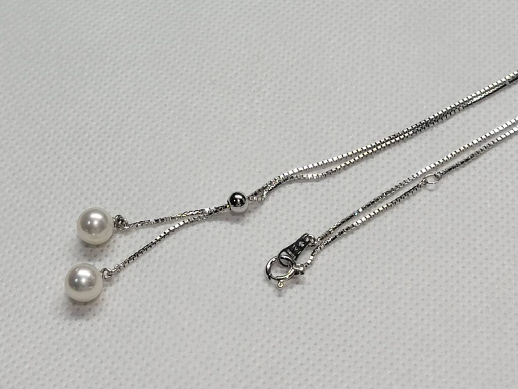 K18WG ネックレス 3.5g