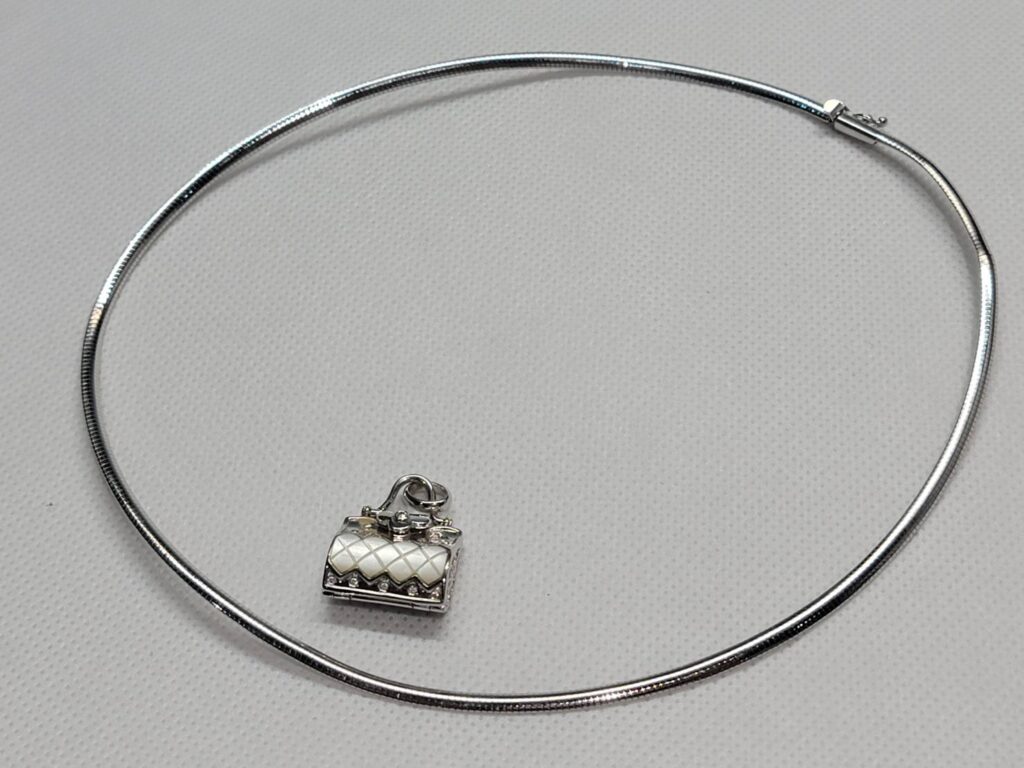 K18WG ネックレス 17g