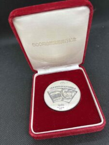 SV1000　500円白銅貨幣発行記念メダル　126.5ｇ
