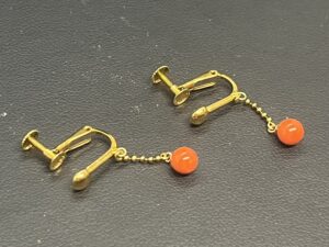 K18 イヤリング 1.5g