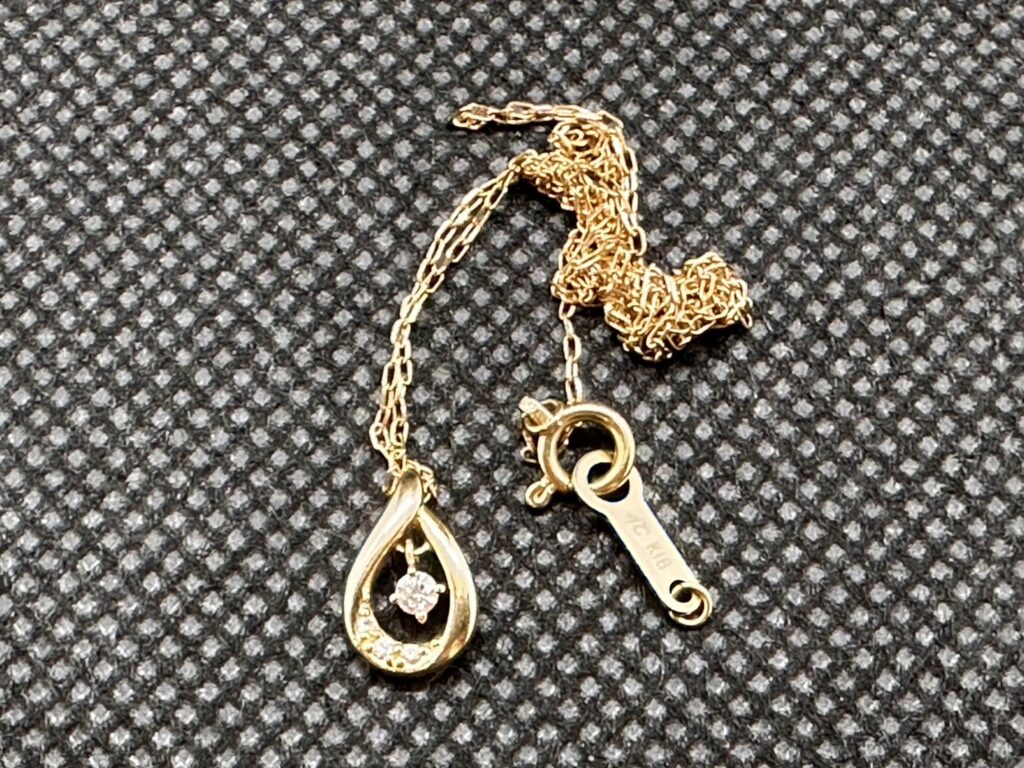 K18　ネックレス　1.4ｇ