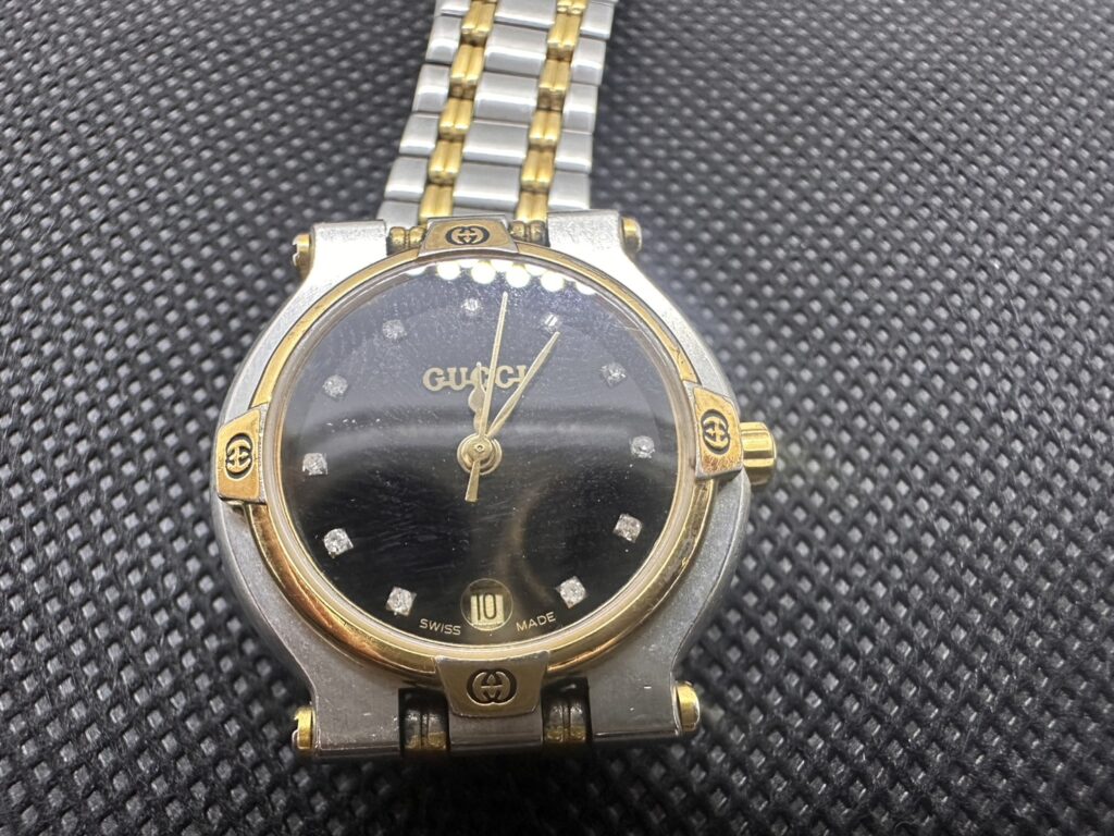 GUCCI　9000L ダイヤ QZ