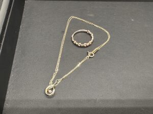 [借入可能金額　10,000円] K10　リング　0.8ｇ・K10　NC　0.8ｇ