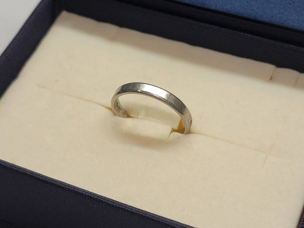 Pt900　リング　3.0ｇ